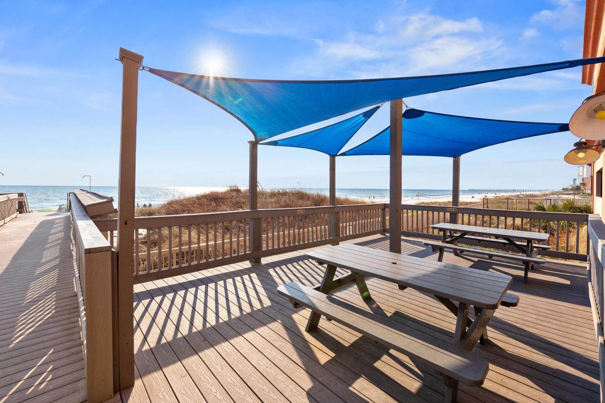Gulf Front Master Br In Sunrise Beach With Amazing Views! Sleeps 7! Panama City Beach Dış mekan fotoğraf