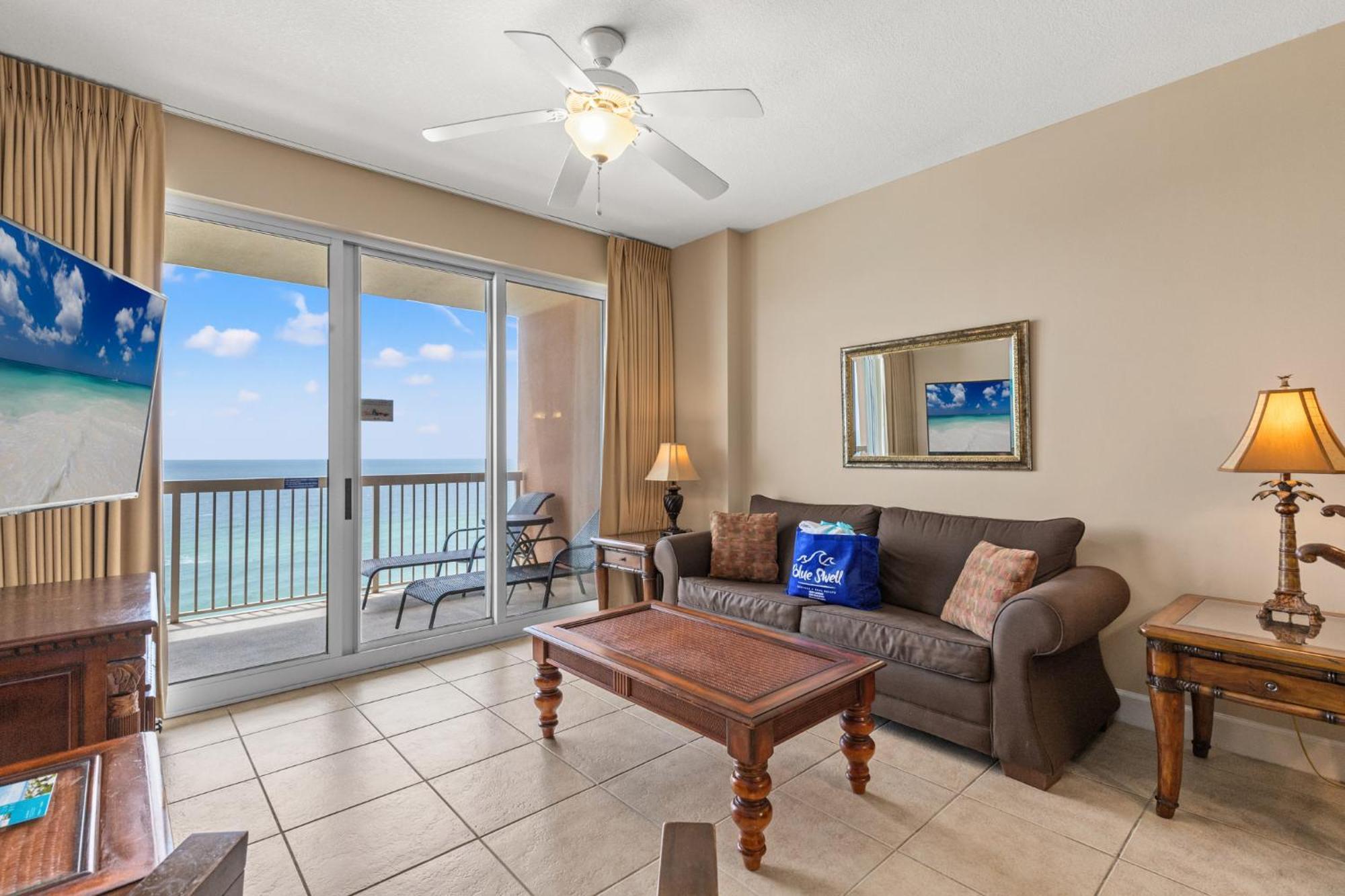 Gulf Front Master Br In Sunrise Beach With Amazing Views! Sleeps 7! Panama City Beach Dış mekan fotoğraf