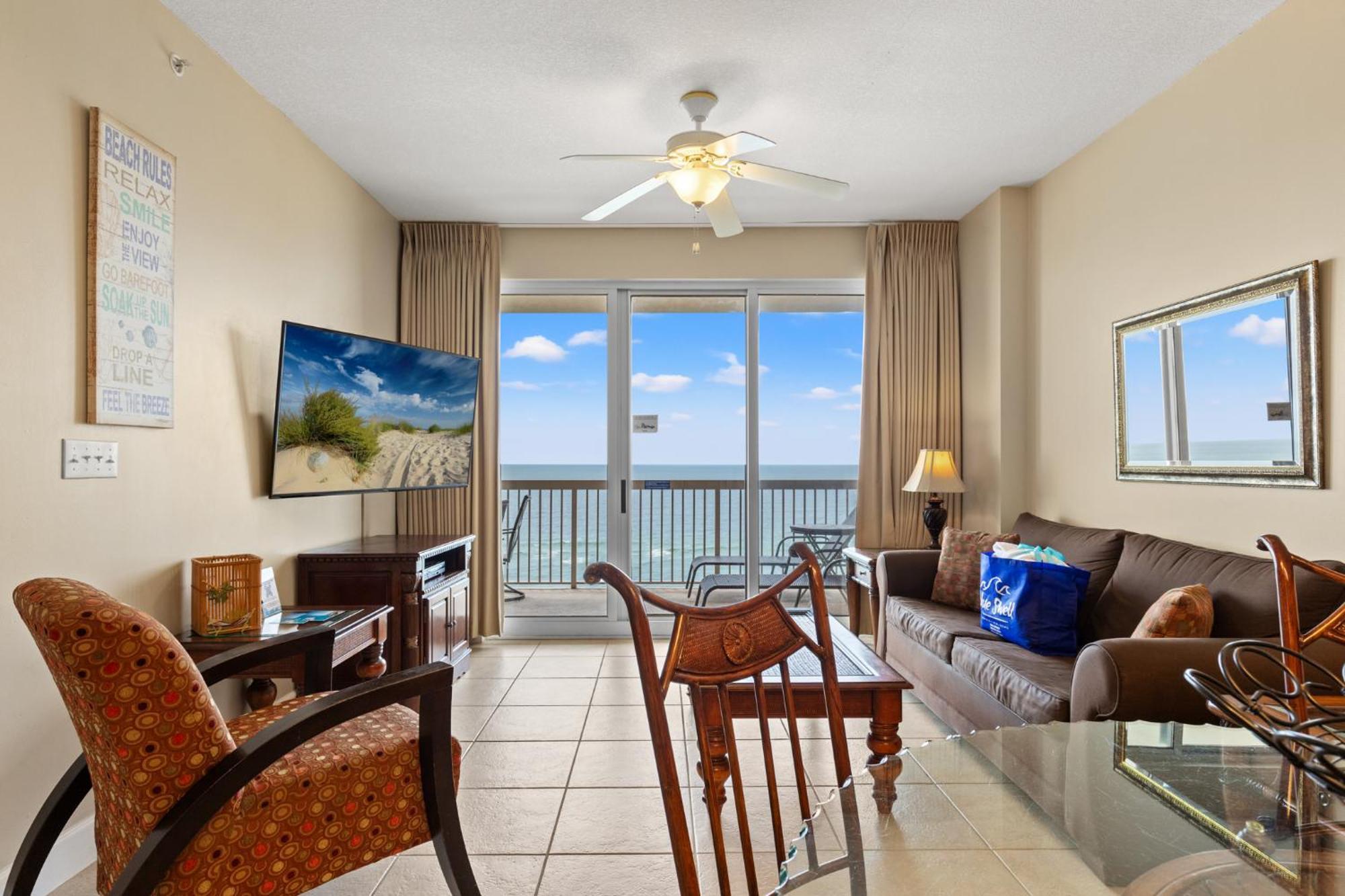 Gulf Front Master Br In Sunrise Beach With Amazing Views! Sleeps 7! Panama City Beach Dış mekan fotoğraf