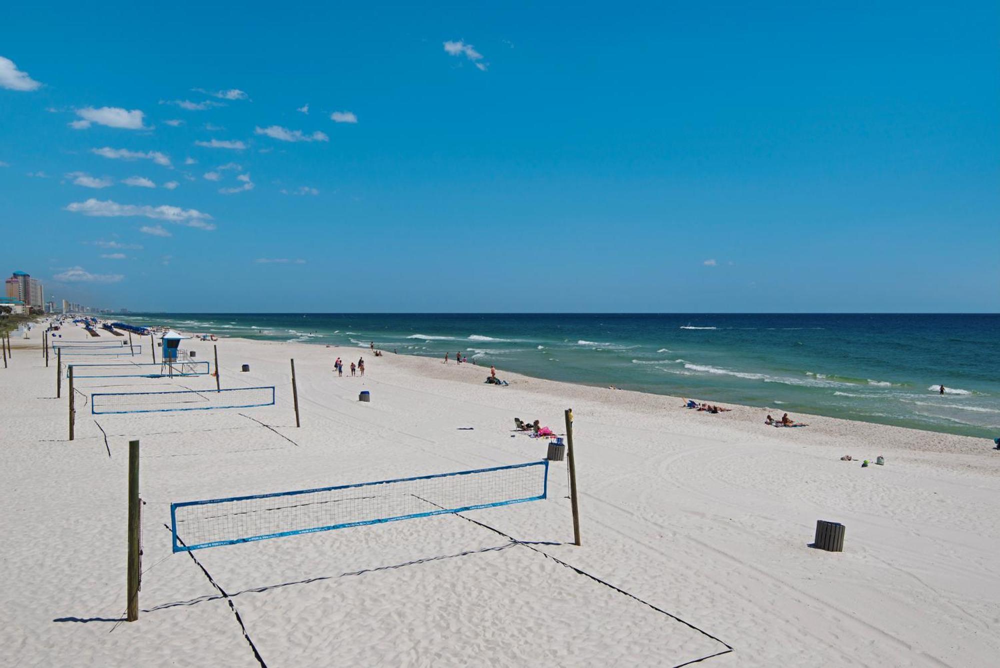 Gulf Front Master Br In Sunrise Beach With Amazing Views! Sleeps 7! Panama City Beach Dış mekan fotoğraf