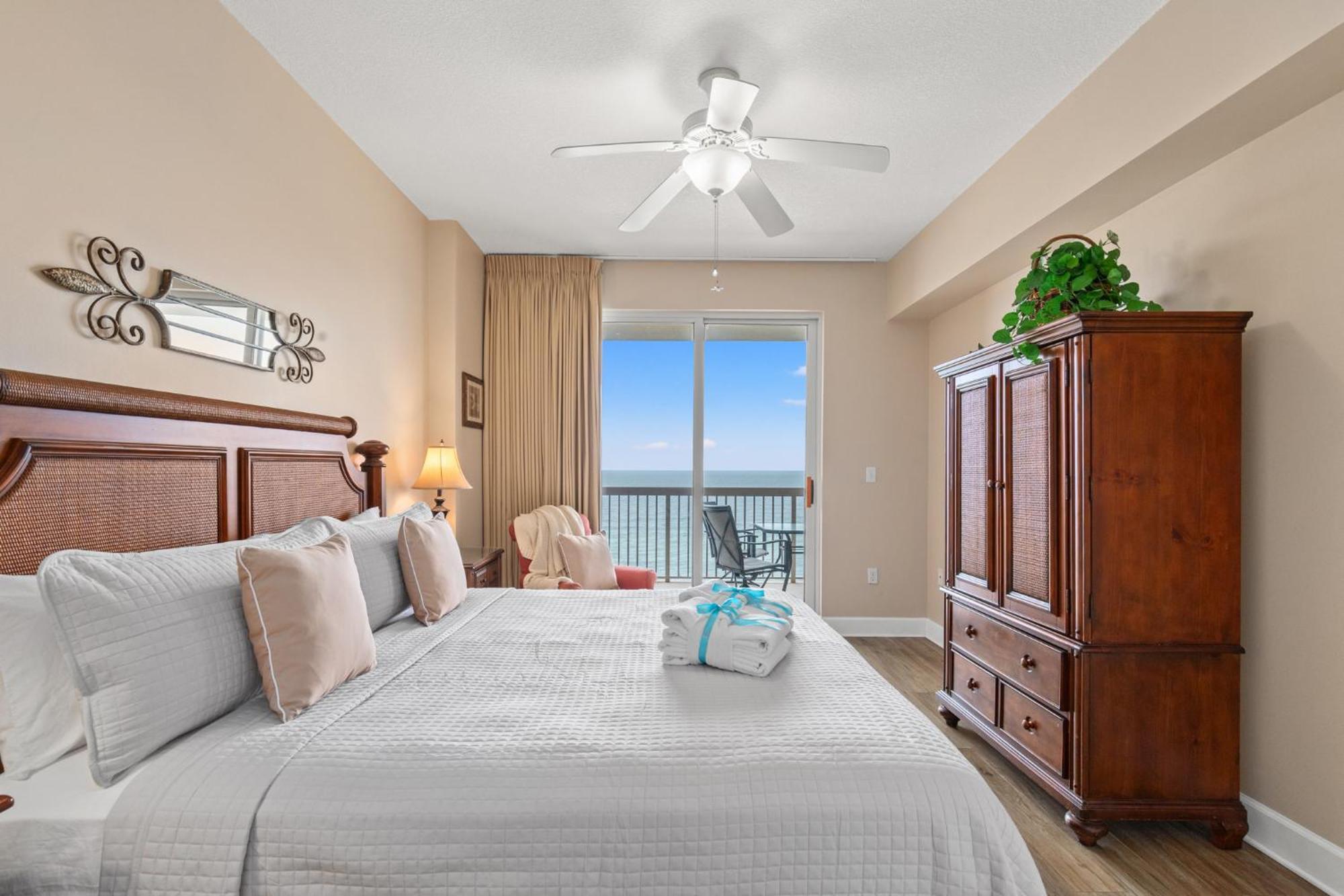 Gulf Front Master Br In Sunrise Beach With Amazing Views! Sleeps 7! Panama City Beach Dış mekan fotoğraf